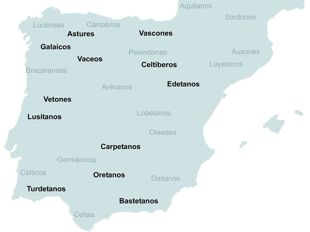 Los distintos pueblos prerromanos en el País Vasco